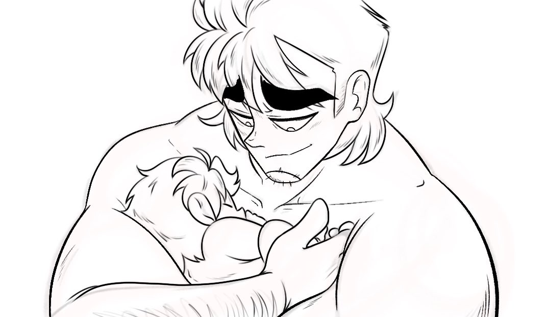 Emmitsu_Art's tweet image. Some cute Dadam with his beautiful son Abel 🥹🥹🥹❤️❤️❤️
#hazbinhotelAdam #HazbinHotelAbel #AbelHazbinHotel