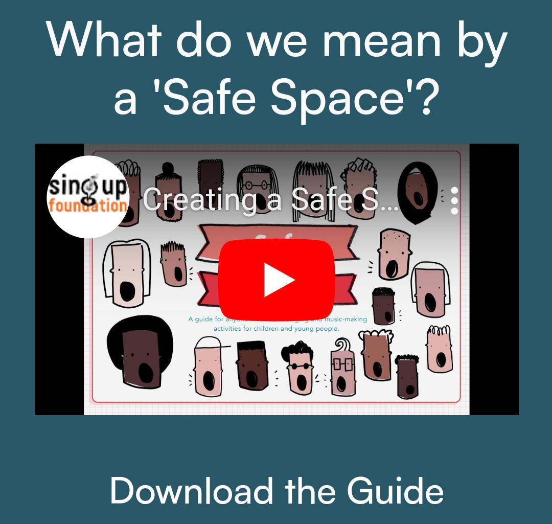 💭 How do you create safe space for singing? Explore the brilliant Safer Spaces Guide we commissioned from North England charity Blue Cabin 👇  singupfoundation.org/safe-spaces
