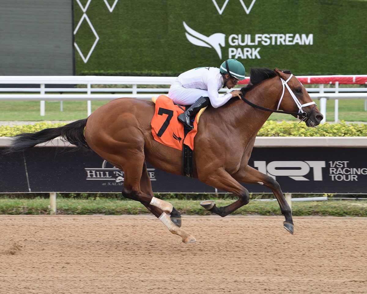 First starter Tappan Street finishes strong to get the victory in race 5, <a href="/luissaezpty/">Luis Saez</a> rode for trainer <a href="/bradcoxracing/">Brad H. Cox Racing</a>, and owners <a href="/WinStarFarm/">WinStar Farm</a> and <a href="/SienaFarmKY/">Siena Farm</a>. #GulfstreamPark #ChampionshipMeet