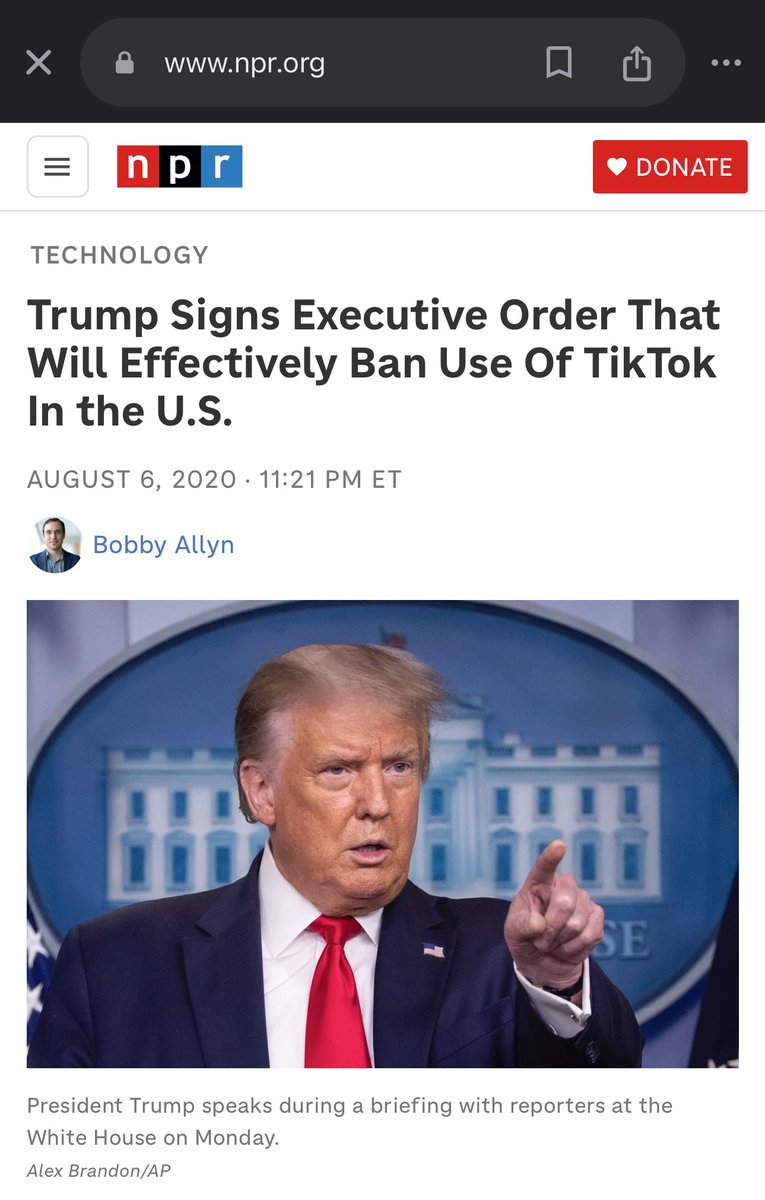 Y’all he created this mess? Do not give him credit for “saving” TikTok???