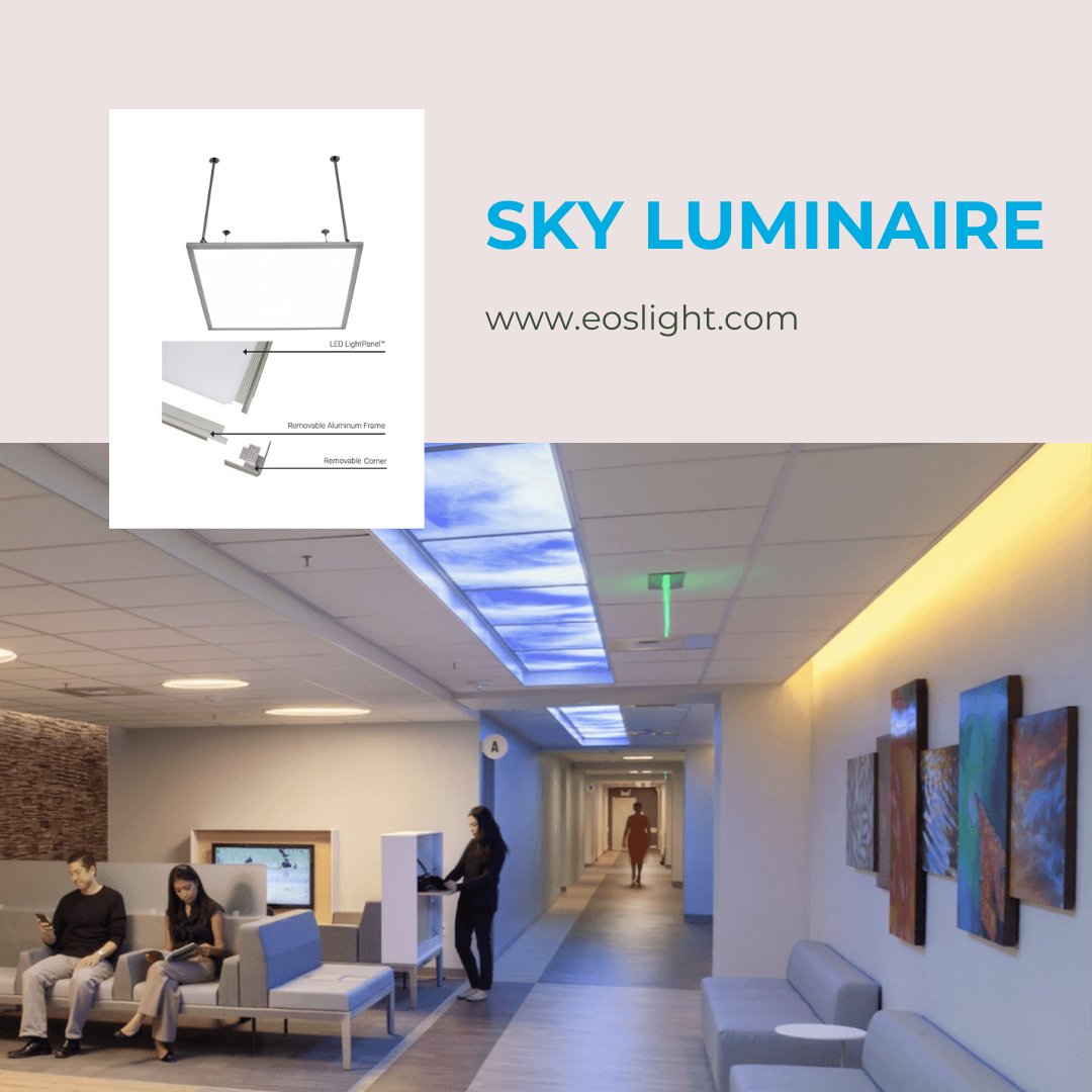 eoslightpanels's tweet image. Light isn’t just functional, it can be transformative. The SKY LUMINAIRE is a suspended fixture that turns any dark or enclosed space into a bright, beautiful haven.

🔗 See how it can transform your space: eoslight.com/product/sky-lu…

#skyluminaire #eoslight #lightpanel