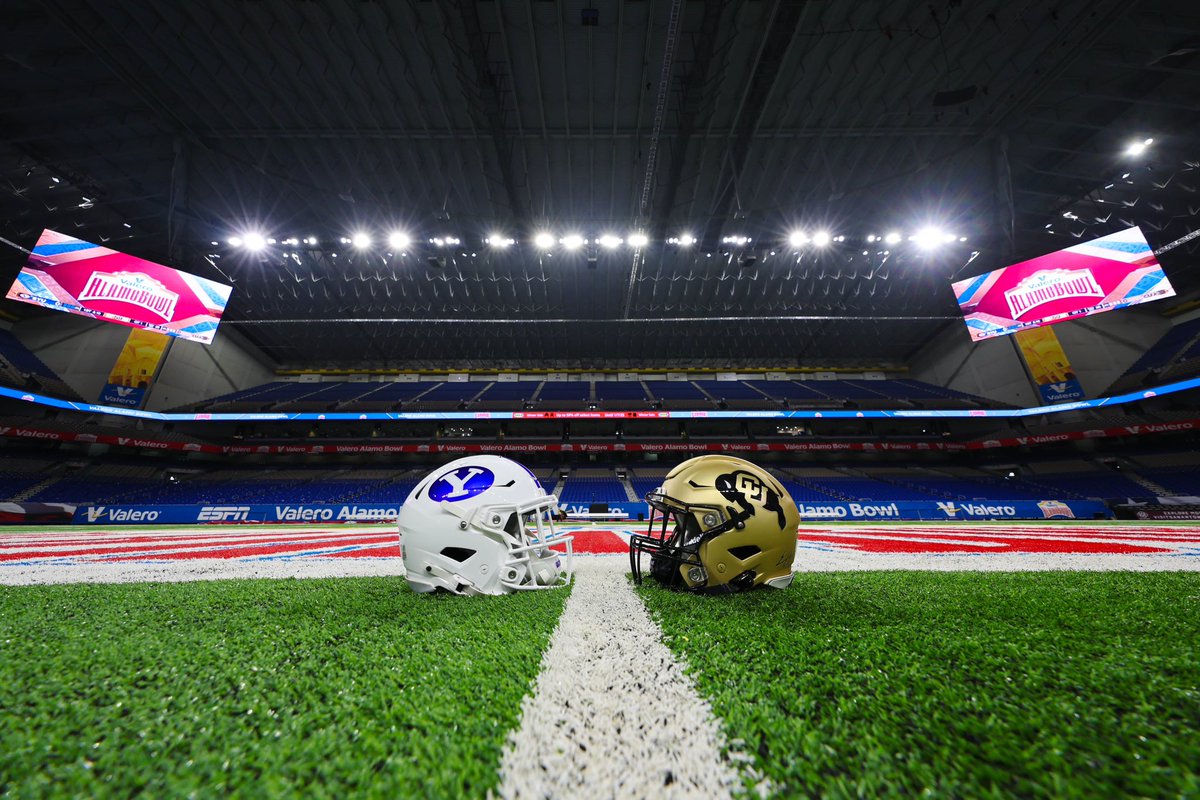 Head to head in 4 hours 🤝
#ValeroAlamoBowl
