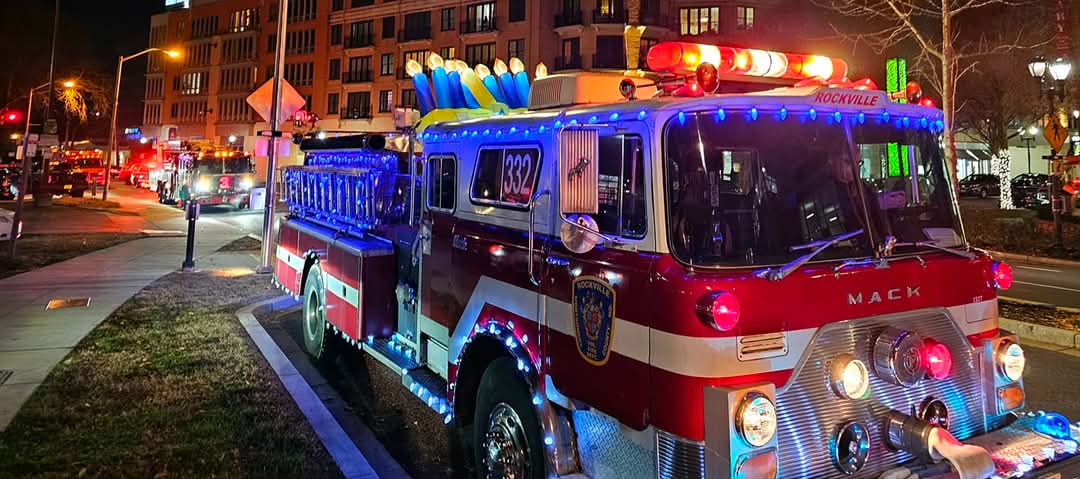 Adam Van Grack (@adamvangrack) on Twitter photo Monday Night (Dec. 30th) beginning at 6 PM: Don't miss the Annual Chanukah Fire Truck Parade hosted by <a href="/RockvilleVFD/">Rockville Volunteer Fire Department, Inc</a>! The parade will start in <a href="/Rockville411/">City of Rockville</a>, go through <a href="/GburgMD/">City of Gaithersburg</a>, and end at Chanukah Wonderland! ourshul.org/templates/arti… Monday Night (Dec. 30th) beginning at 6 PM: Don't miss the Annual Chanukah Fire Truck Parade hosted by <a href="/RockvilleVFD/">Rockville Volunteer Fire Department, Inc</a>! The parade will start in <a href="/Rockville411/">City of Rockville</a>, go through <a href="/GburgMD/">City of Gaithersburg</a>, and end at Chanukah Wonderland! ourshul.org/templates/arti…