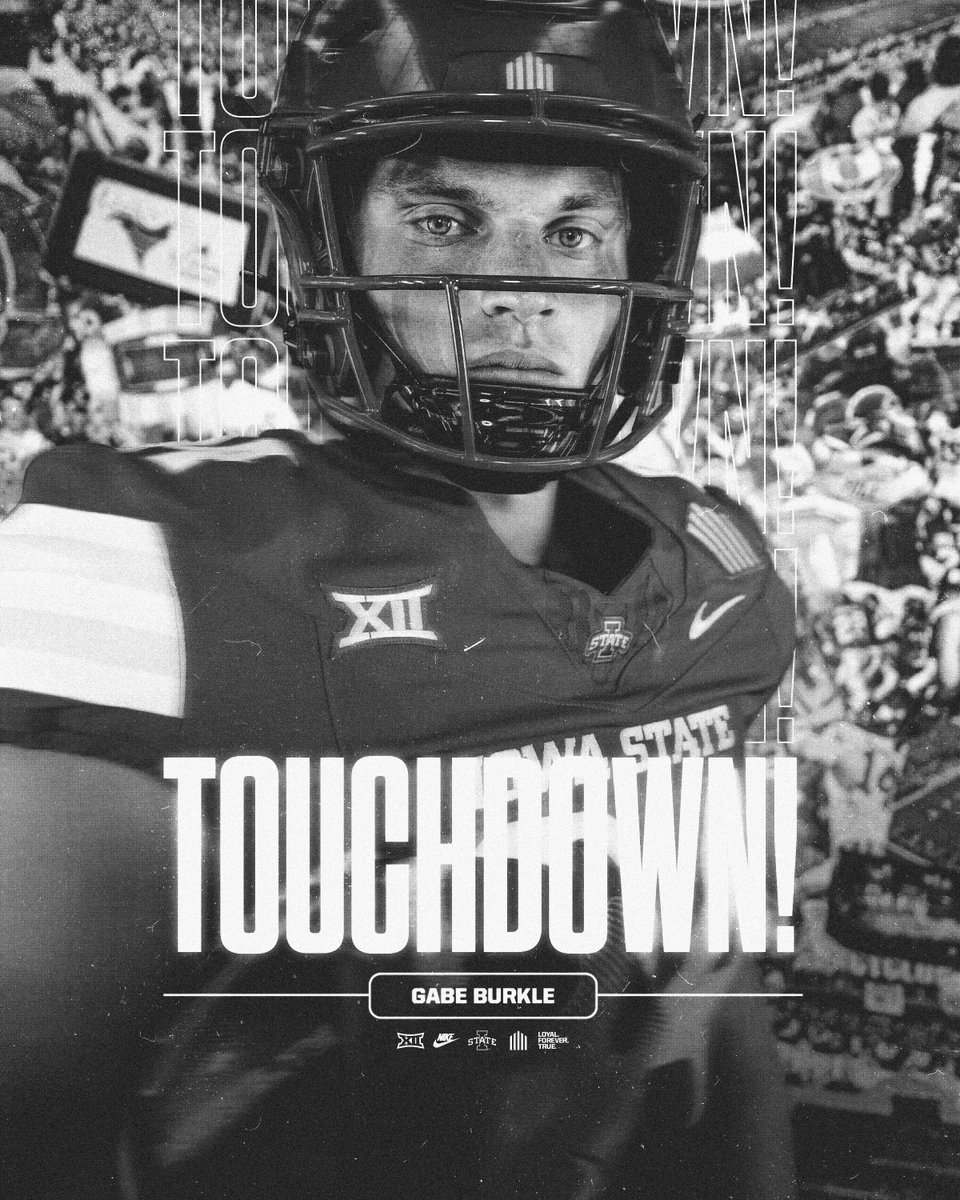 Iowa State Football (@cyclonefb) on Twitter photo Touchdown <a href="/GabeBurkle/">Gabe Burkle</a>! 9-yard strike from <a href="/RoccoBecht/">Rocco Becht</a>!
ISU 7, UM 0 | 11:23 1Q
๐ช๏ธ๐จ๐ช๏ธ Touchdown <a href="/GabeBurkle/">Gabe Burkle</a>! 9-yard strike from <a href="/RoccoBecht/">Rocco Becht</a>!
ISU 7, UM 0 | 11:23 1Q
๐ช๏ธ๐จ๐ช๏ธ