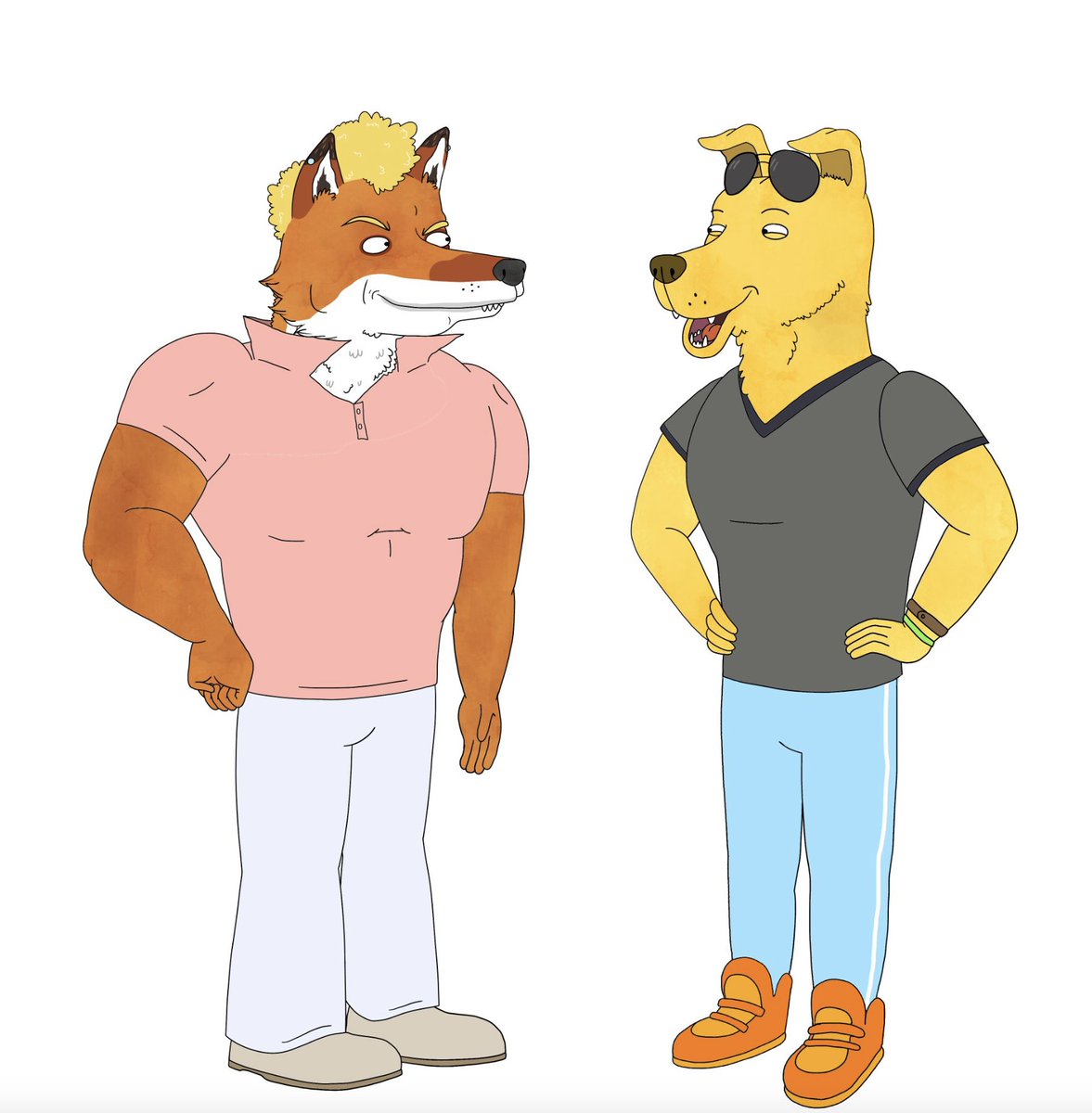 if Brody Foxx was in BoJack Horseman 
by <a href="/sollybuk/">Buk📦</a>