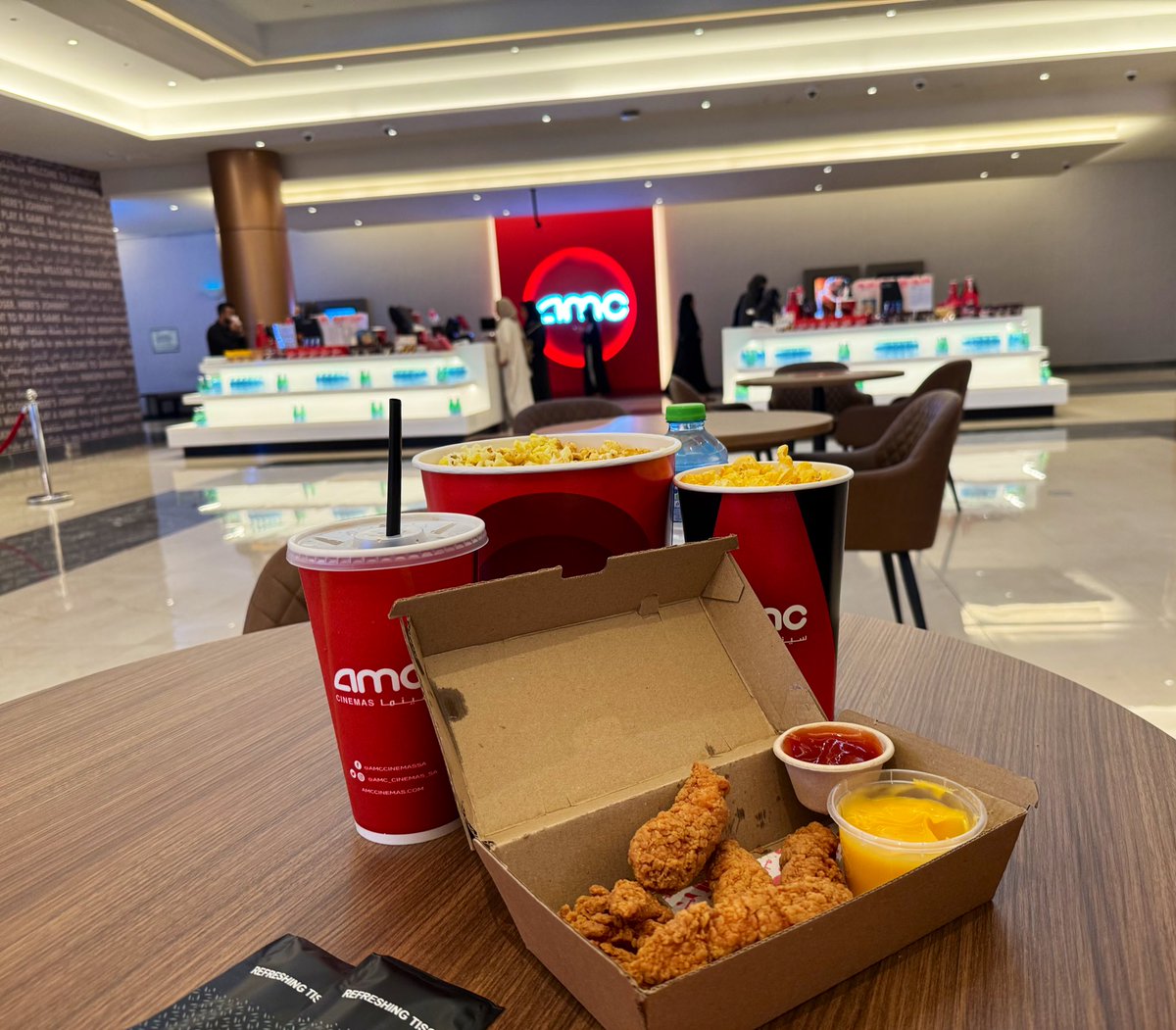 MeshalAS87's tweet photo. Watching @DisneyStudios #MufasaTheLionKing #atAMC Jeddah #SaudiArabia 🇸🇦
-LONG LIVE MOVIE THEATRES-
#LongLiveAMC ✊🏽🦍 https://t.co/takDQLKeej
