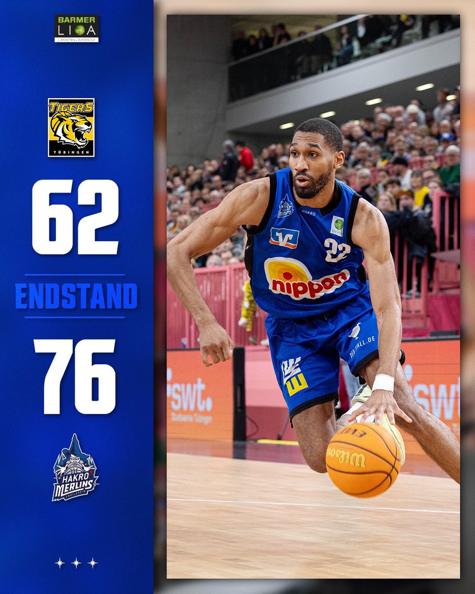 BIG WIN! 💙

Wir schlagen Tübingen dank einer starken Energieleistung und super Defense mit 76:62!

📸 Dennis Duddek