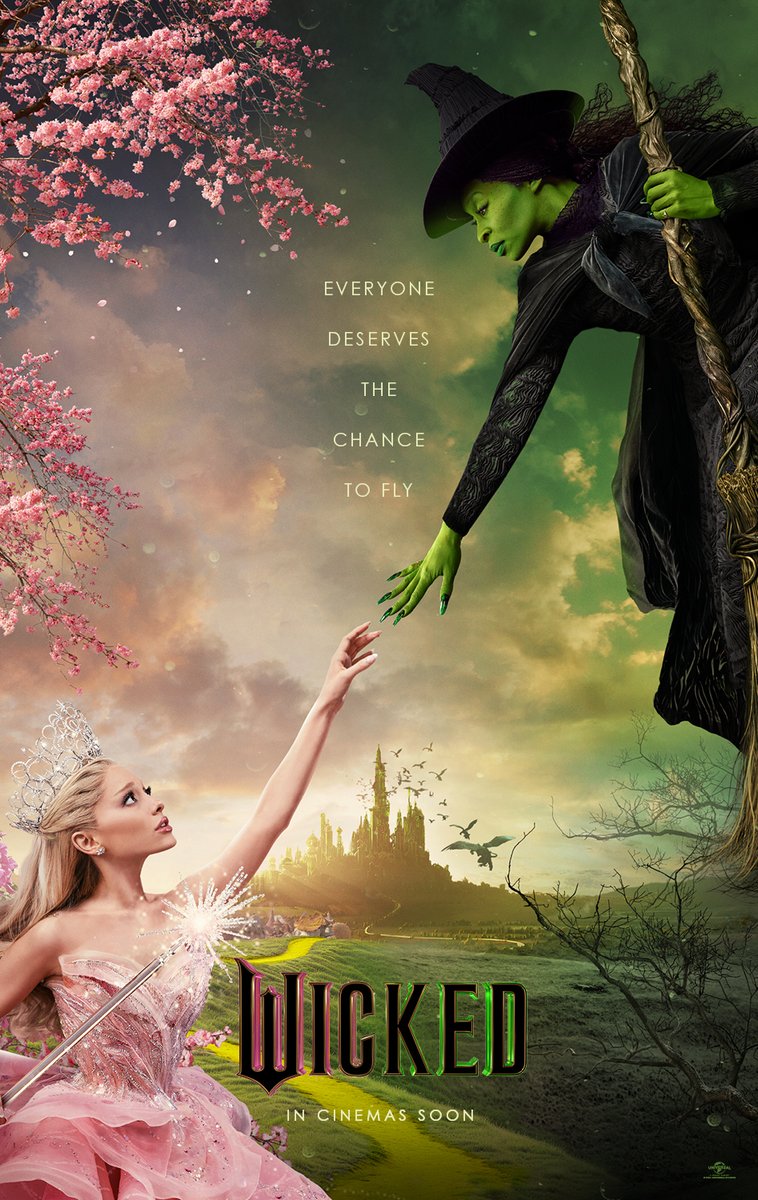 Film Club continues Thursday

WICKED (PG)
The story of how a green-skinned woman framed by the Wizard of Oz becomes the Wicked Witch of the West.
t.ly/DLuK4

 Book Now bit.ly/3R1ZSzF
Free tea &amp; coffee until 10.50am