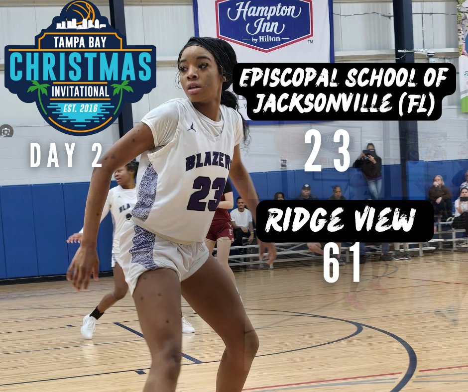 Day 2 at the Tampa Bay Christmas Invitational  and the Lady Blazers walked away with the win #nextlevel #blazerball #saddleup