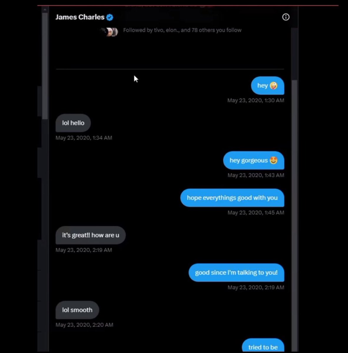 nufseyd's tweet image. 🚨💩YES!YES!YES!

DM’s leak of desk dweller “Clix” hitting up flamboyant pedo “James Charles” when #Clix was 15