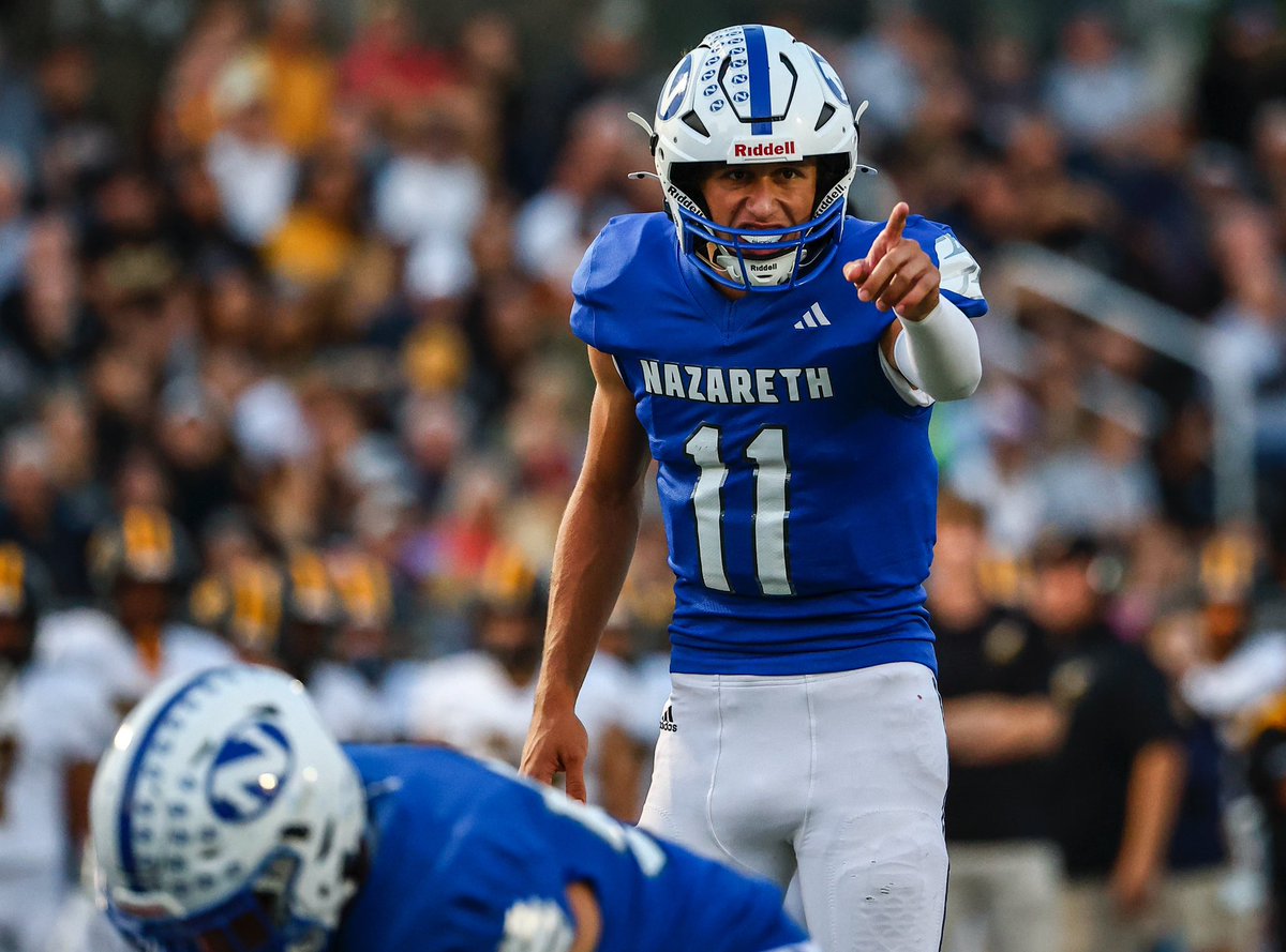 Peyton Falzone (@peytonfalzone) on Twitter photo I am very blessed and honored to receive PA Writers All State 6A Quarterback! I can’t thank my coaches and teammates enough for helping me achieve this great honor. <a href="/NAHSBlueEagles/">Nazareth Athletics</a> <a href="/NazarethTD/">Nazareth Football</a> <a href="/PaFootballNews/">Pennsylvania Football News</a> I am very blessed and honored to receive PA Writers All State 6A Quarterback! I can’t thank my coaches and teammates enough for helping me achieve this great honor. <a href="/NAHSBlueEagles/">Nazareth Athletics</a> <a href="/NazarethTD/">Nazareth Football</a> <a href="/PaFootballNews/">Pennsylvania Football News</a>