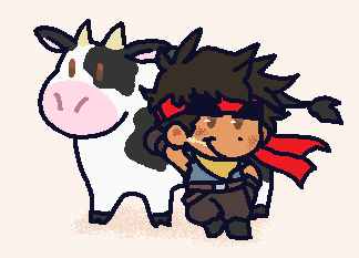 DailyRyus's tweet image. Daily Ryu Day 363! 🐄