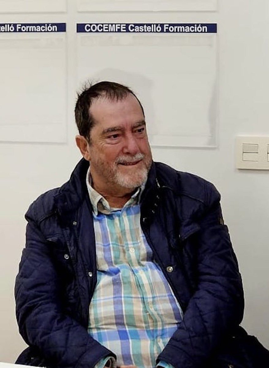 COCEMFECV's tweet photo. Desde COCEMFE CV lamentamos enormemente la pérdida de Juan Doménech, que fue presidente en funciones de nuestra entidad y miembro de su Consejo Autonómico durante los últimos diez años. 
Doménech ha sido una figura fundamental en la mejora de la atención sanitaria a la cronicidad https://t.co/81J4mVmoJl