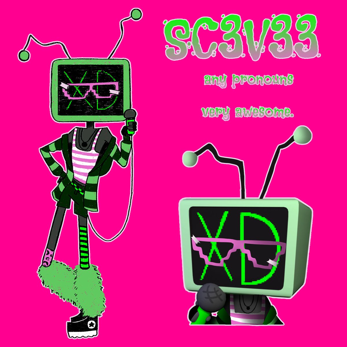 bryce_erm's tweet image. expect another vee variant account later #dandysworldart