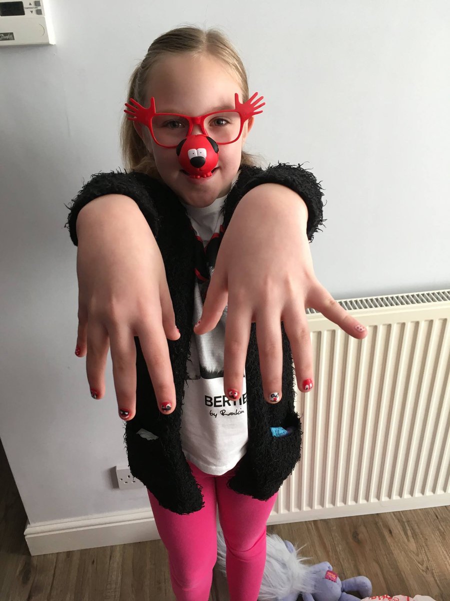 hauntedmagazine's tweet image. #ComicRelief #RedNoseDay flashback...