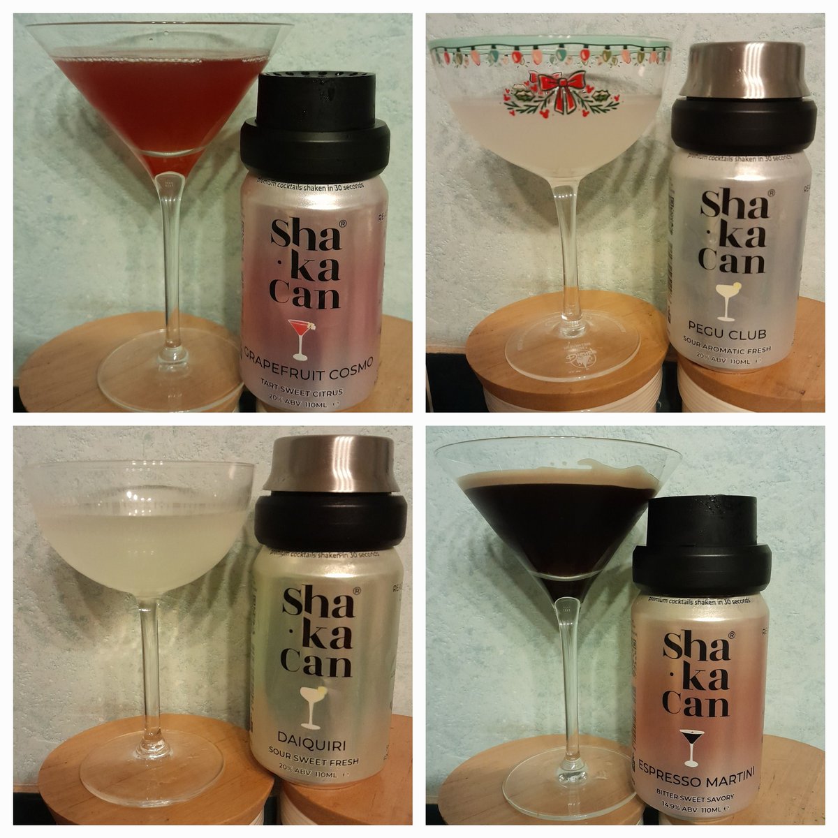 Can confirm they were delicious, and a good strength compared to most pre-mixed cocktails...

And yes, I intend to drink all of them, they were/are tiny, so bugger off !! 😁🤣 

@jackfwitts