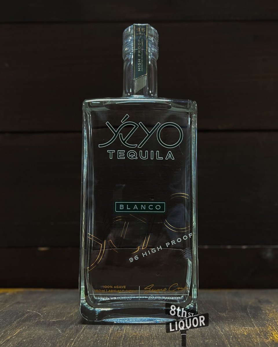 8thStreetLiquor's tweet image. 🔥Yeyo Blanco High Proof has been added to our already extensive collection of additive free tequilas!🔥

#Yeyo #AdditiveFree