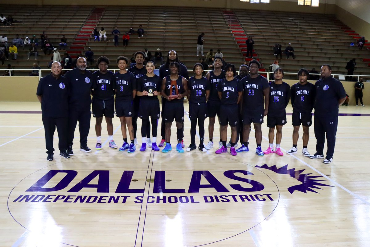 dallasathletics's tweet photo. The third-place teams for the girls’ and boys’ silver bracket of the Dallas ISD Holiday Invitational are the Cleburne girls and Trinity Leadership Cedar Hill boys. #DallasHolidayHoops https://t.co/rNZrOLQCnB