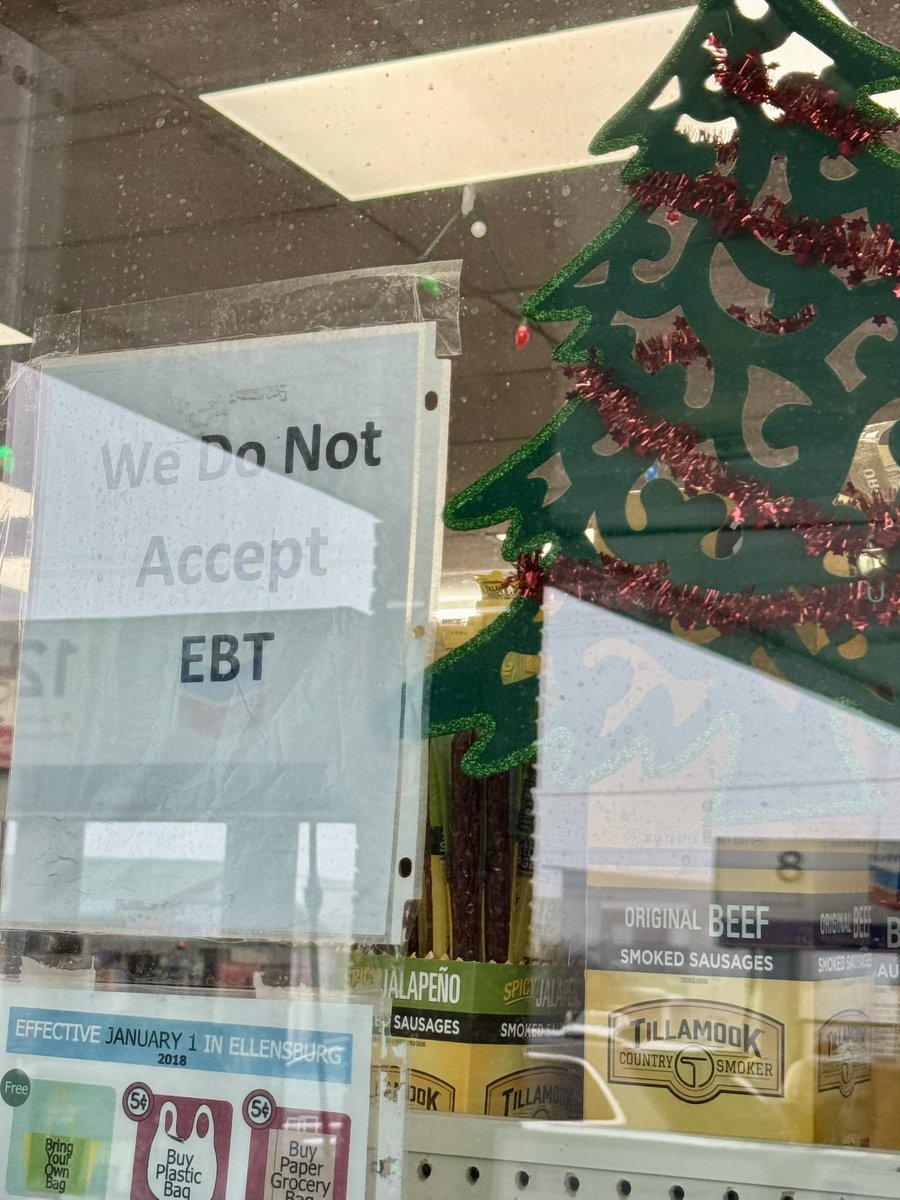 Put up a new sign on the door at the station. Really sick of these lazy poors coming here to buy candy and energy drinks with are tax dollars.

I don’t want to hear yore sob story. Get a fucking job, slacker.