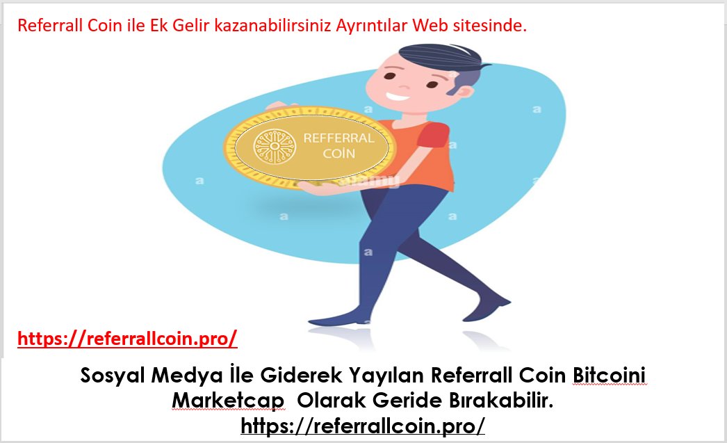 Yapay Zeka Coini Olana Referrall Coin Bitcoini Geride Bırakma Potansiyeline Sahip Olmakla Beraber Sosyal Medya Hesaplarınızla Madencilik Yaparak Ek Gelir Kazanabilirsiniz. Ayrıntıları Linktedir.