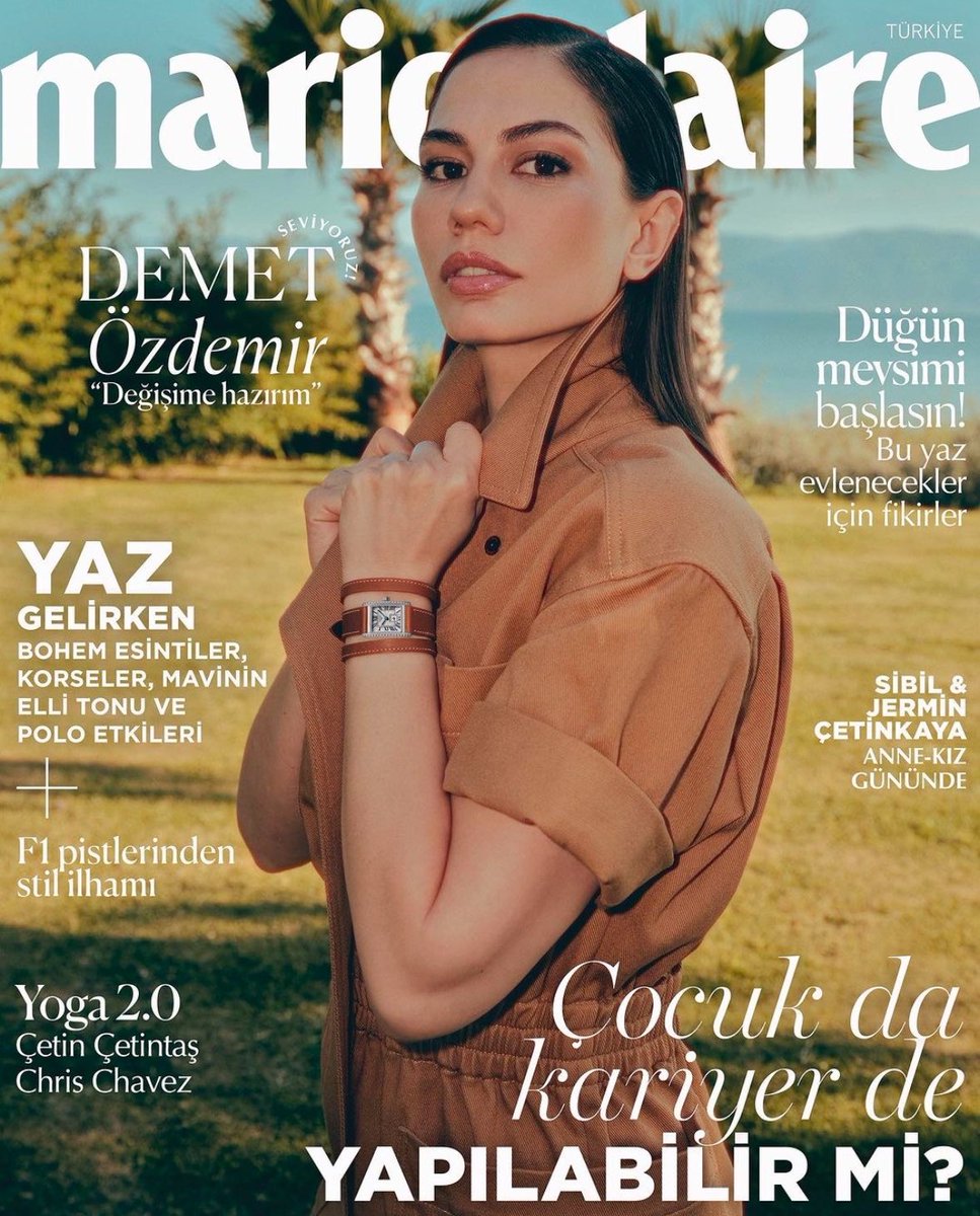seda_dmt's tweet photo. 2024’e ait en favori dergi kapaklarım tabiki #DemetÖzdemir ‘in yer aldığı Elle İtalya,  Hindistan HiCeleb ve Marie Claire Türkiye kapakları💎🧿 #Elleİtalia @MarieClaireTR @hicelebmagazine https://t.co/7YRL9T0gO1