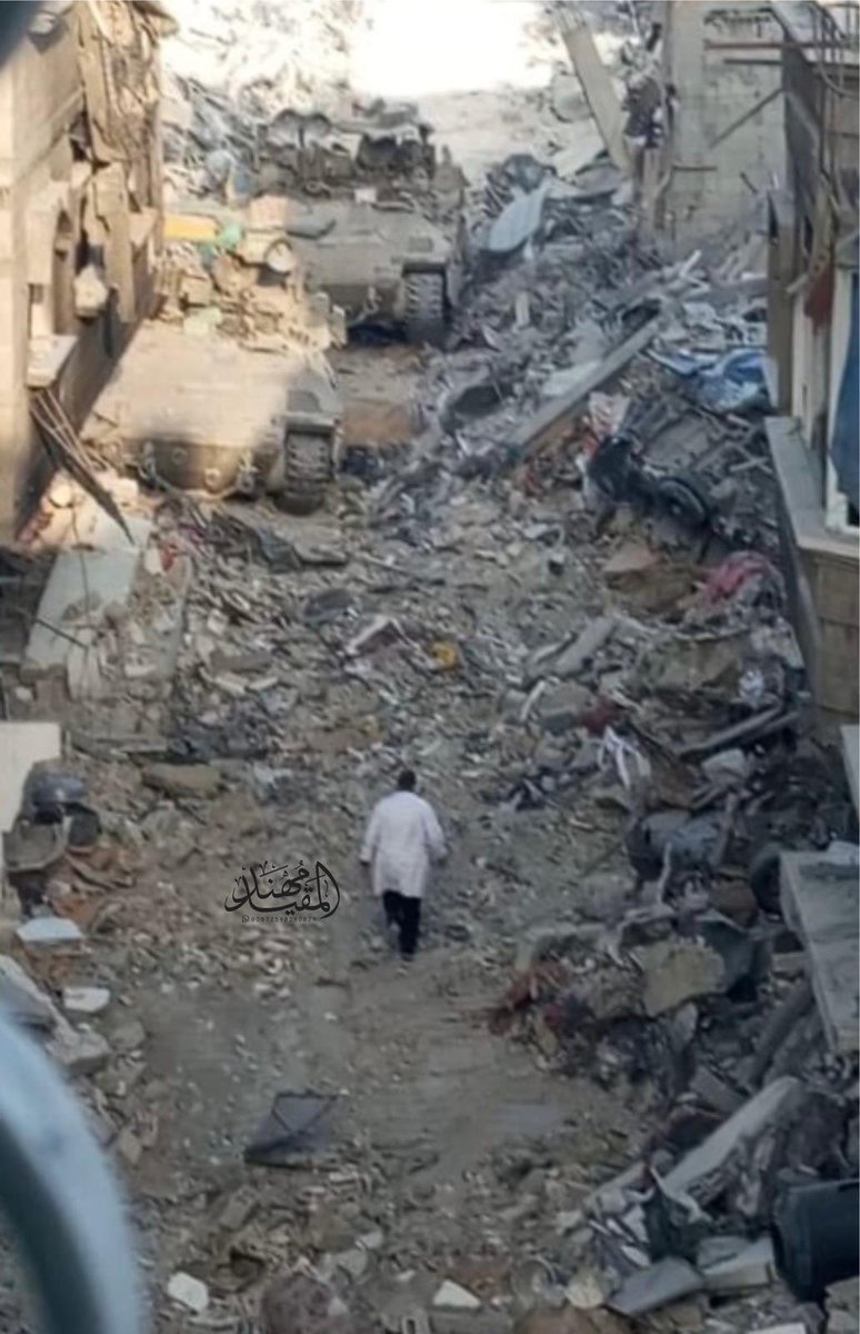 The picture which many will see as emblematic of what’s happening in Gaza