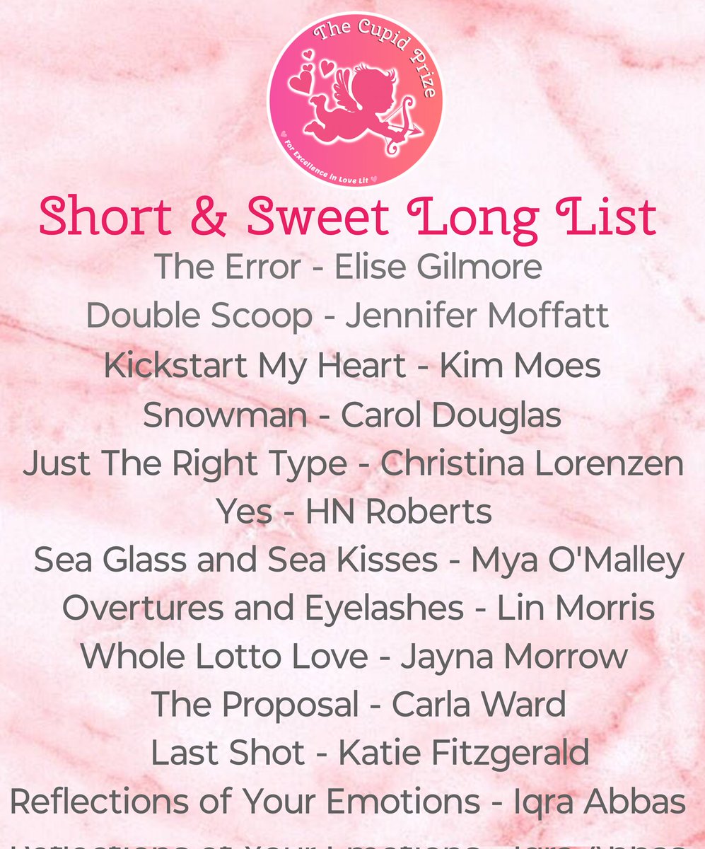 haikuistjournal's tweet photo. The Short &amp; Sweet longlist is out.... Congrats, everyone! https://t.co/MgpKEUREYp