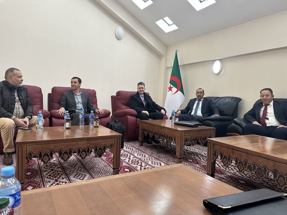 mdebbabi's tweet photo. Visited the Abdelhafid Ihaddadene excellence hub in Sidi Abdallah, home to 4 top schools: Artificial Intelligence, Math, Autonomous Systems, and Cybersecurity. I am grateful to the directors for the warm welcome and inspired by the discussion for collaboration. https://t.co/WL5vEfWVcS