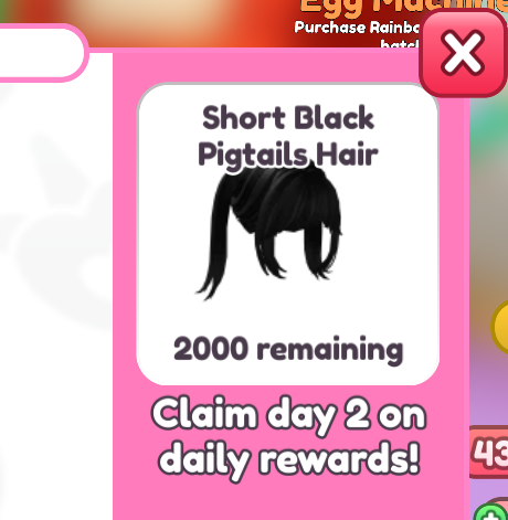 SharrieMel's tweet photo. @rainbocorns I just collected my 2nd day today cause i kept losing streak but the item is not available to get? https://t.co/wmwuAHce7Q