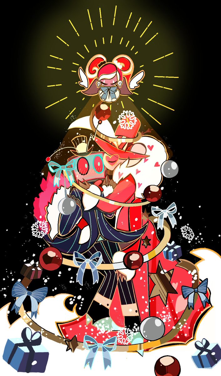 HazbinHotel #voxval #vees This is a Christmas tree
