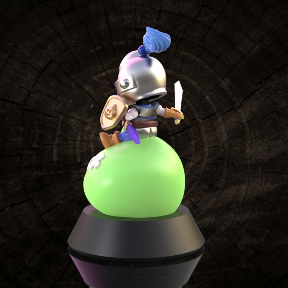 doragonk_studio's tweet photo. Hey! 💚
More views of SLIME KNIGHT !
3D sculpted by me for 3D Printing 
#DragonQuest #akiratoriyama #slime #DQ3HD2D #3dprint https://t.co/ApQ31eAg7S