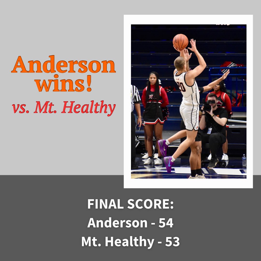 Day two game three final! Anderson wins vs. Mt. Healthy. <a href="/AHS_BoysHoops/">Anderson Boys Basketball</a> <a href="/AHSRaptorsAD/">AHS Athletics</a> <a href="/AndersonRaptors/">Anderson High School</a> <a href="/mthealthyowls/">Mt. Healthy Owls</a> <a href="/BeaconOrtho/">Beacon Orthopaedics</a> <a href="/TriHealth/">TriHealth</a> <a href="/LaRosasPizza/">LaRosa's Pizzeria</a> <a href="/Skyline_Chili/">Skyline Chili</a> <a href="/HomeCityIce/">HomeCityIce</a> <a href="/espn1530/">ESPN 1530 Cincinnati</a> <a href="/FOX19/">FOX19 NOW</a> <a href="/Enquirer/">Enquirer</a> <a href="/ENQSports/">Enquirer Sports</a> <a href="/FreestoreFB/">Freestore Foodbank</a>
