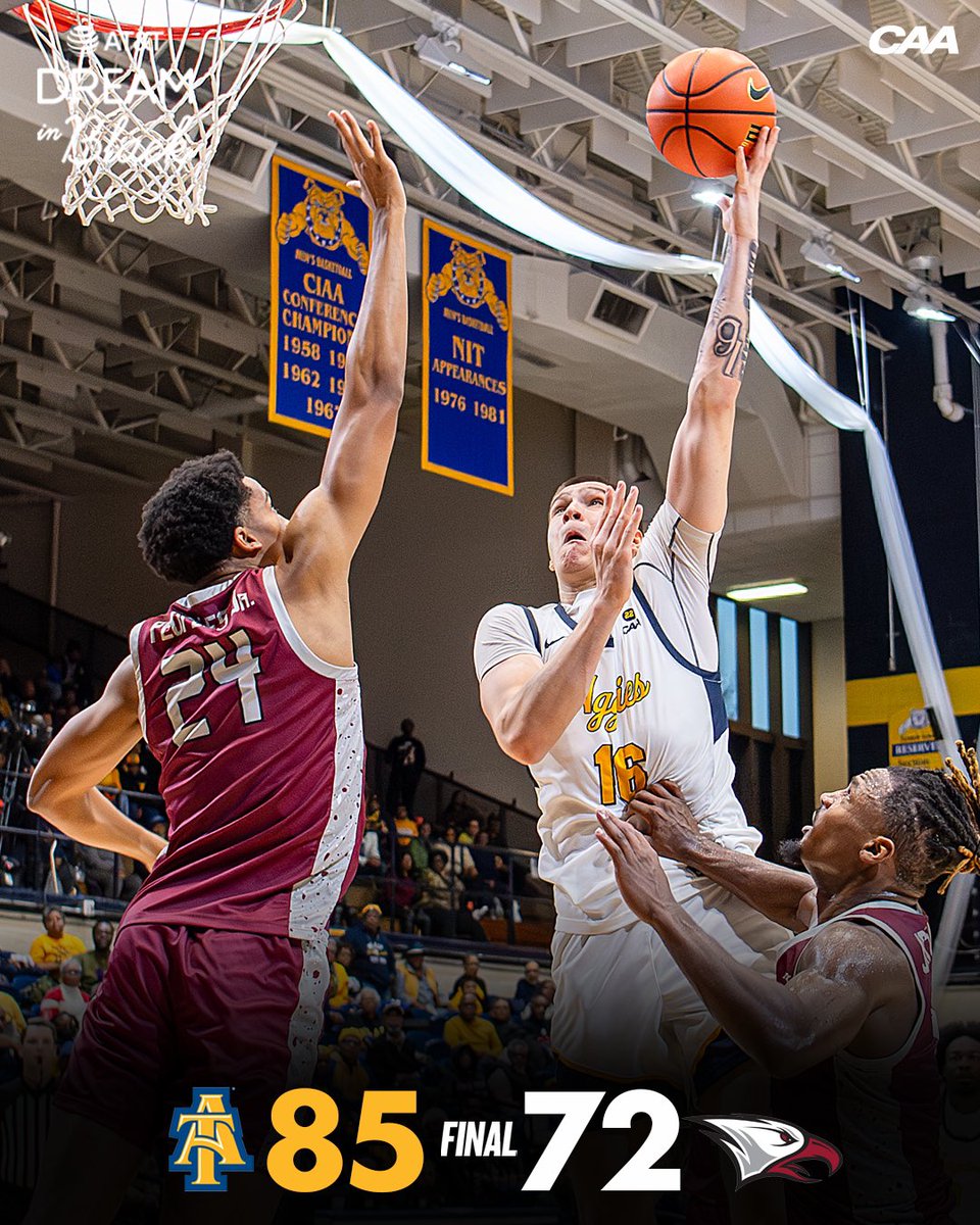 Dawgs over birds. 😁

<a href="/ncatmbb/">NC A&T Men’s Basketball</a> x #AggiePride