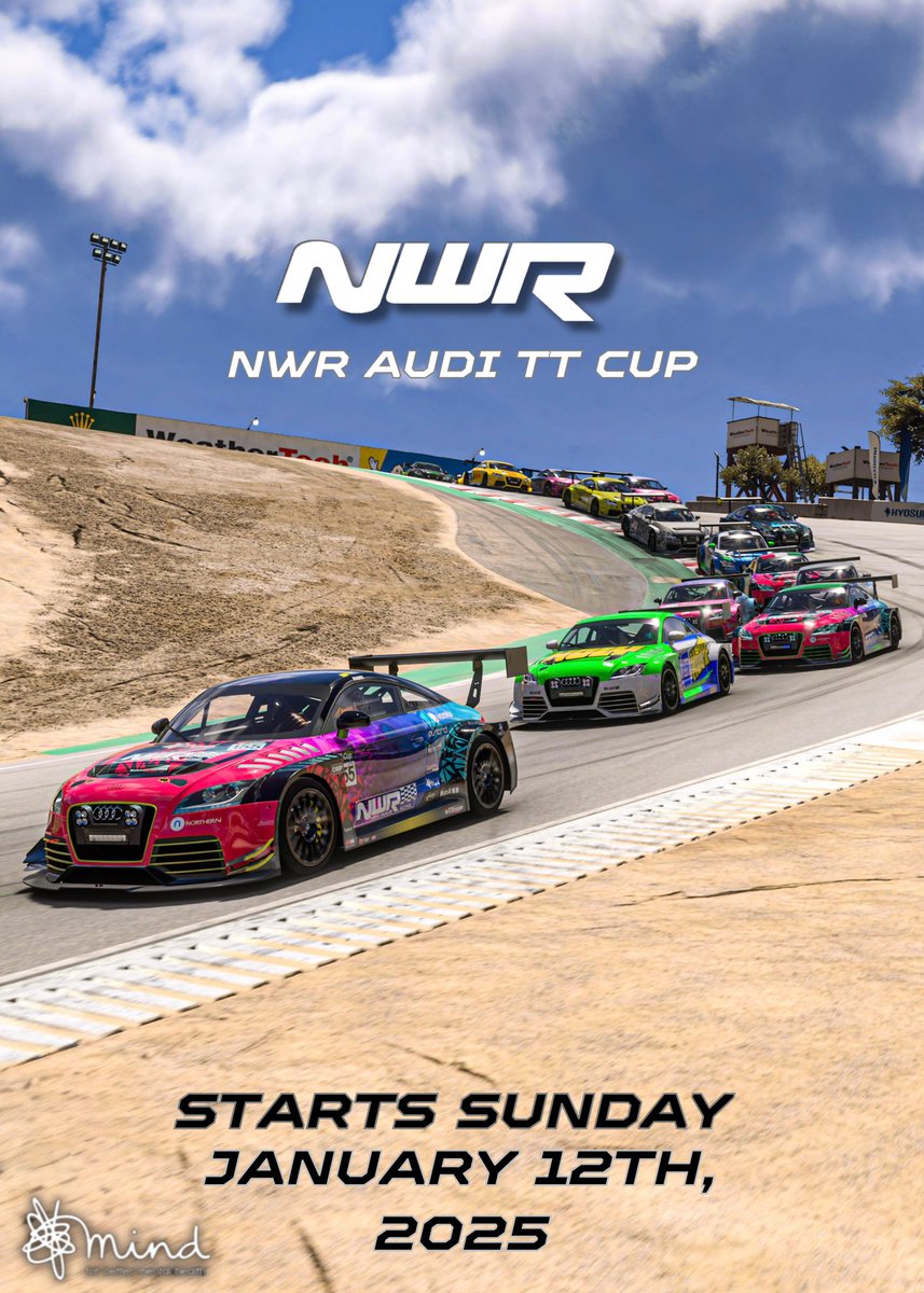 📢 ANNOUNCEMENT 📢

We're back to hosting with the Audi TT Cup!

The first race is on the 12th of January! So join our discord and get signed up!

discord.gg/gfQZ3uQMsD