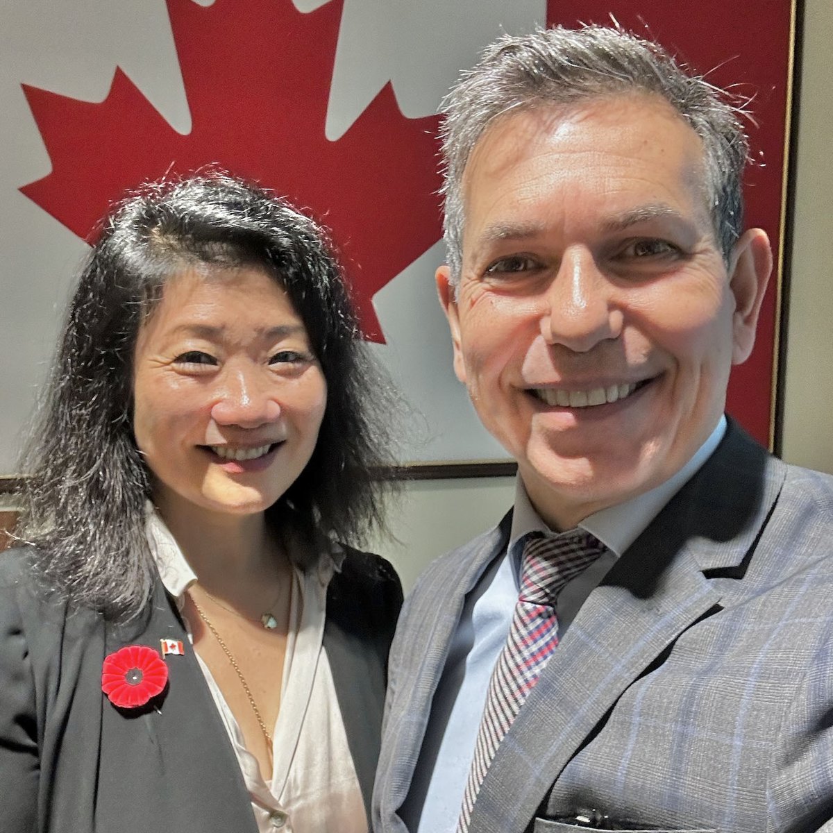 A heartfelt thank you to <a href="/PeterFonsecaMP/">Peter Fonseca 🇨🇦</a>  for taking the time to meet with CEO <a href="/paulinac/">paulinac</a>  and the #TFHA alumni during the #FINA hearings in 2023. Your support helps us honour #TerryFox’s legacy and inspire future #humanitarians.

#CDNpoli #CHPC #Canada #GovernmentofCanada #mp