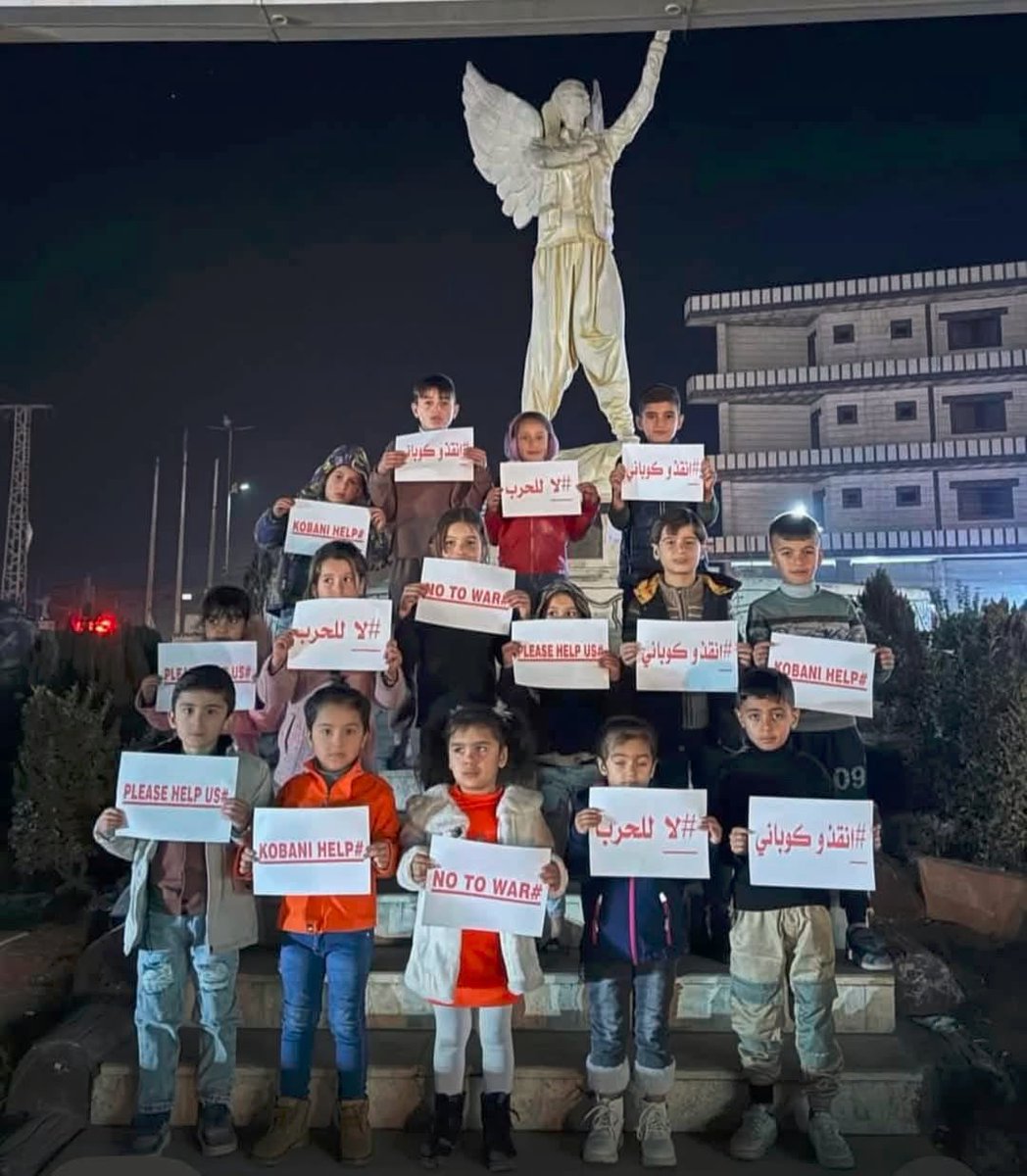 RizgarKurdstan's tweet image. #NOFLYZONEFORROJAVA Please  Ask Your Government to save Kurdish children against barbarism.