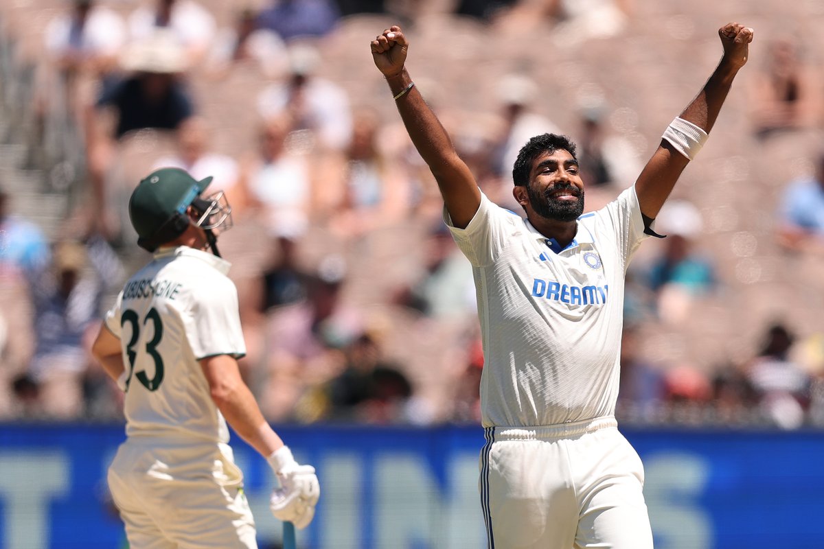 BCCI's tweet photo. It's Jasprit Bumrah's world and we're all living in it 😎😎

Live - https://t.co/MAHyB0FTsR… #AUSvIND | @Jaspritbumrah93 https://t.co/RVUlhzNQYX