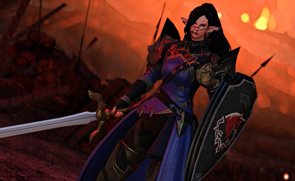 "If the crown fits and the sword lifts, Stay on guard, don't lay your weapons down"

#Elezen