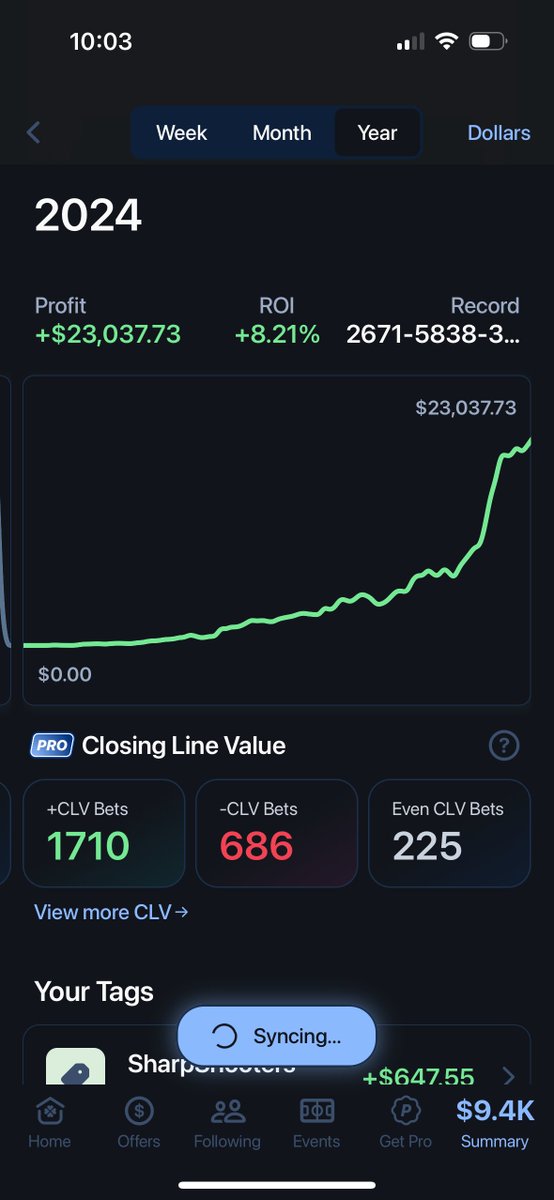 Joined <a href="/sharpsh00terbet/">SharpShooter Bets</a> for DFS Slips. Up 25k on the year EV betting starting with a $500 bankroll in March. If you wanna learn more feel free to DM Me. Link to join the server - dubclub.win/af/afl-pja4t/.