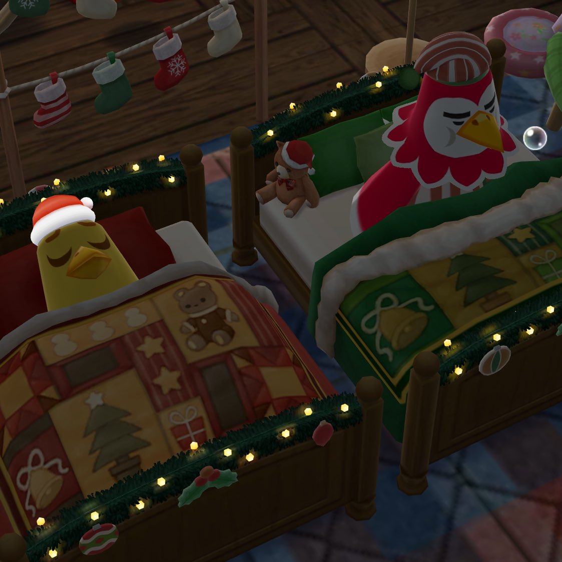 35sypm_acpc's tweet photo. ちゃんとレイアウトは出来てないけど
とりあえずベッド置きました😁
しもやけは寝てる時
くまが無くなって可愛くなりますね🫢笑

#ポケ森 #ポケ森コンプリート
#ポケ森レイアウト #ポケ森ニンドリ https://t.co/aZnG4qvUJG