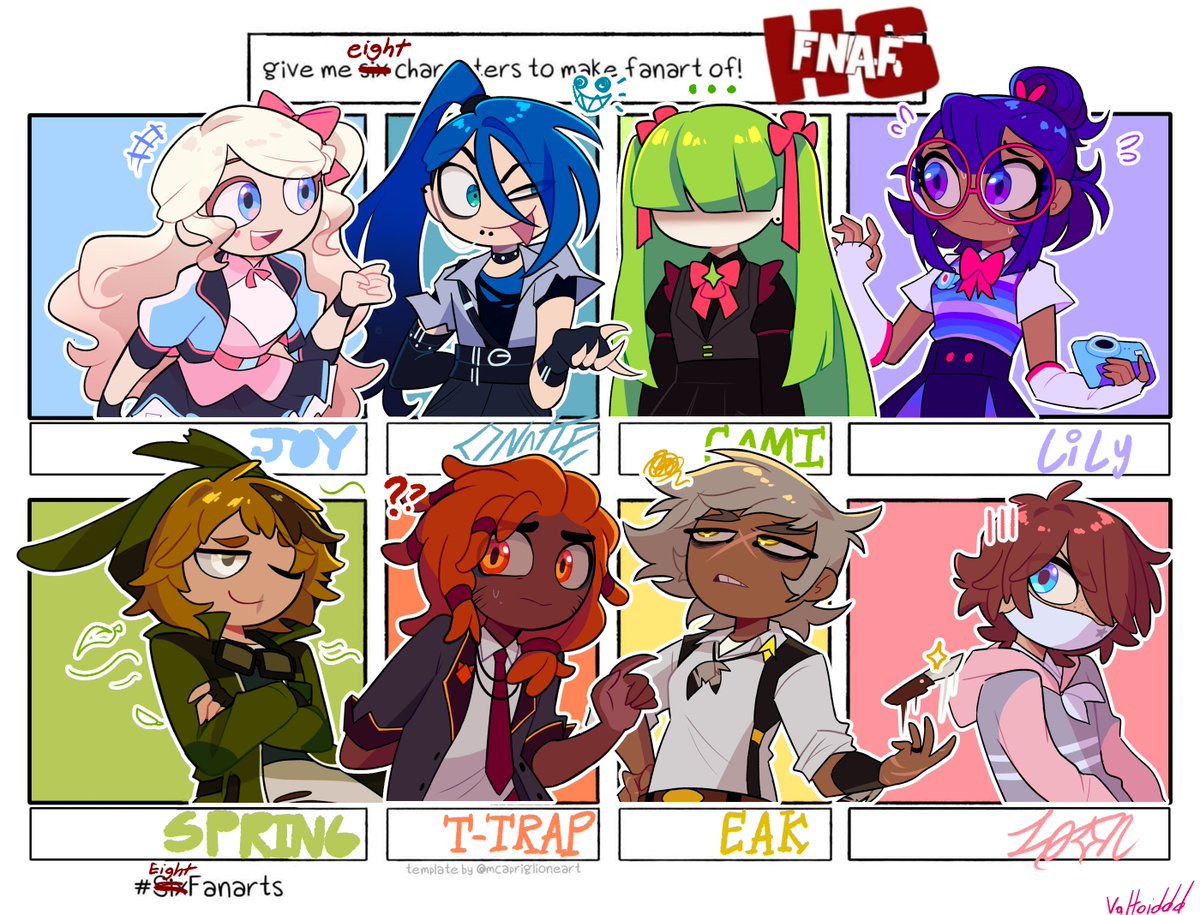 Reto estilo hs 🗣️‼️
creo que me salio mas o menos ajsjh pero estan cute :"]💕me diverti muchisisisimo wiiiiii

#FNAFHS #fhsm
