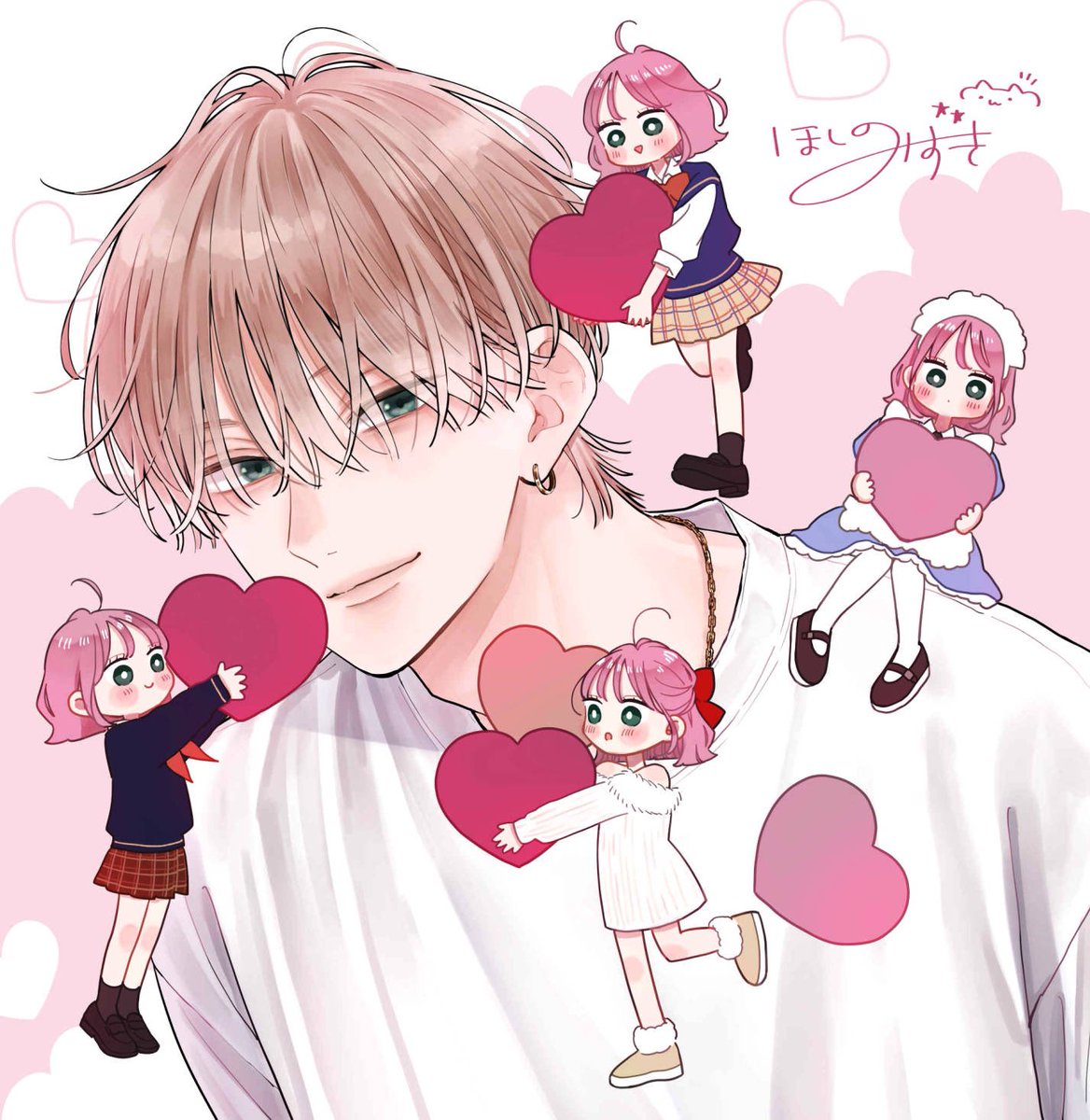 🩷❤️🩷 #不可抗力のILOVEYOU