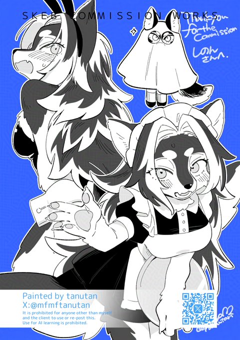 skebのご依頼ありがとうございました～
紅茶犬さんの「八月のフラムルージュ」のキャラクター 擂柄優紗ちゃんです 