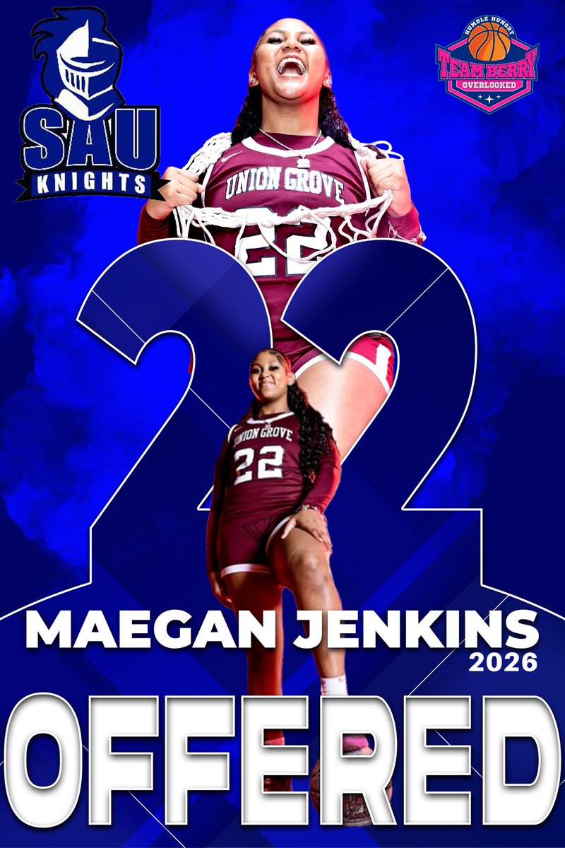 Maegan Symone Jenkins #22 (@maegan_symone22) on Twitter photo After a great conversation with <a href="/HoopnCoach21/">Coach Dee Hannah 🇺🇸🇵🇷</a> , I am honored and thankful to receive an offer to play <a href="/STAndrewsWBB/">ST. Andrews University WBB</a> . Thank you so much and big thxs to those that support me!
@uniongrovewbb, <a href="/CorinneW34/">CorinneW34</a>, @typhotog, @pro_movement1, <a href="/Jarrett_PRO/">Jarrett Christian</a>, @coach_dacree, <a href="/WBBGems/">Womens Hoops Hidden Gems</a>, After a great conversation with <a href="/HoopnCoach21/">Coach Dee Hannah 🇺🇸🇵🇷</a> , I am honored and thankful to receive an offer to play <a href="/STAndrewsWBB/">ST. Andrews University WBB</a> . Thank you so much and big thxs to those that support me!
@uniongrovewbb, <a href="/CorinneW34/">CorinneW34</a>, @typhotog, @pro_movement1, <a href="/Jarrett_PRO/">Jarrett Christian</a>, @coach_dacree, <a href="/WBBGems/">Womens Hoops Hidden Gems</a>,