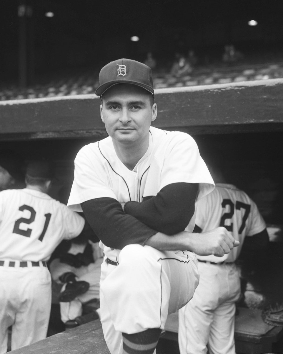 Charlie Maxwell, oldest living alum of #Tigers, #RedSox &amp; #WhiteSox, passes at 97. 2x All-Star; best year in ‘56 (28-87-.325, .534 SLG, .948 OPS). Hit 4 HRs in a row in DH vs Yanks 5/3/59. Was also the last surviving player to homer off Satchel Paige (1951 w/Boston)! #RIP