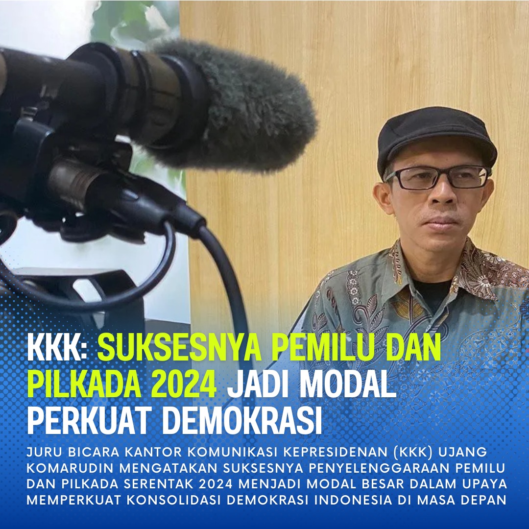 marshatimofans's tweet photo. Terima kasih kepada seluruh masyarakat yang telah berpartisipasi dalam pesta demokrasi ini dengan damai dan penuh tanggung jawab. 🙌
Mari terus jaga persatuan dan keutuhan bangsa untuk indonesia maju.
#Pilkada2024
Pilkada Damai
#AwasHoax https://t.co/fAOwx5RSoe