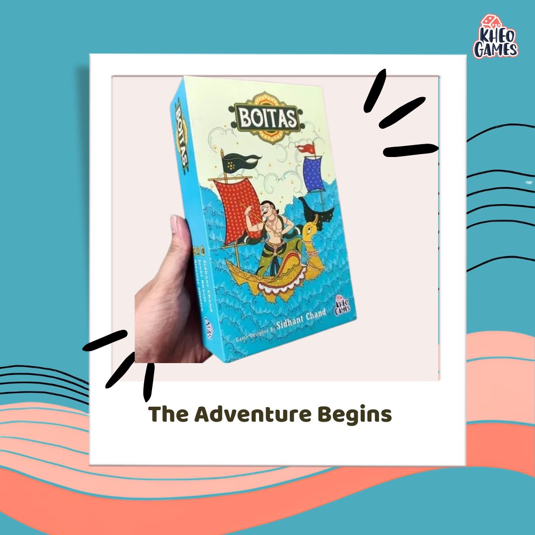 Accepting preorders for our trick-taking card game, Boitas, now on kheogames.com/product/boitas

Use the code: BOITAS for an additional discount.
<a href="/SidhantChand/">Sidhant Chand ➡ IBGDC on KS soon!💜🧡🎲</a> <a href="/_ter_ter/">Alecster M. Silveira</a> #boardgames #indiancardgames #tricktaking