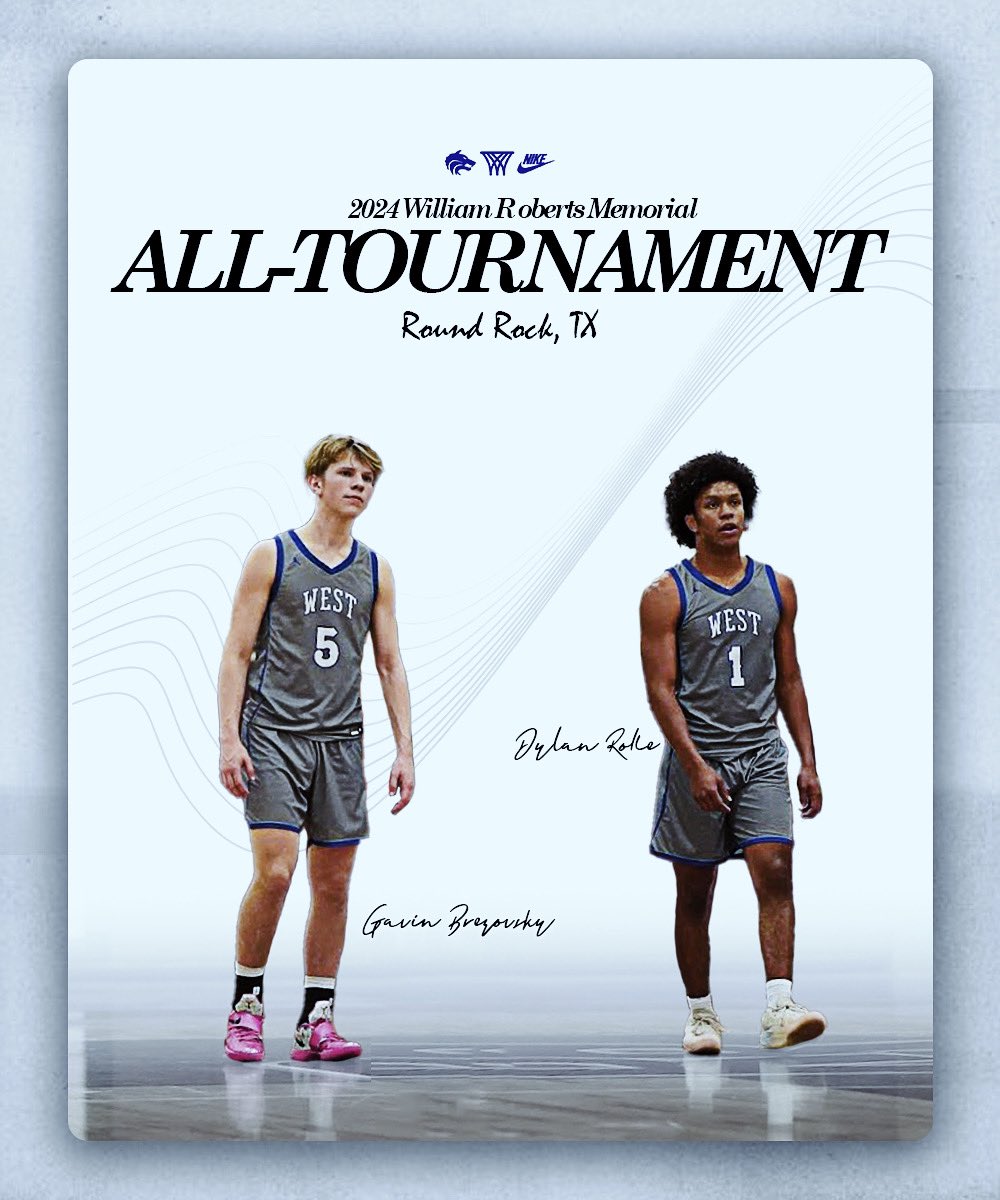 The Wolves go 3-1 in Round Rock to move to 18-3 on the season! 

Dylan Rolle and Gavin Brezovsky were both named to the Will Roberts All-Tournament Team for their efforts.

The Wolves are back in action Friday at 1:30 vs Prosper as District play resumes.

Go Wolves! 🐺