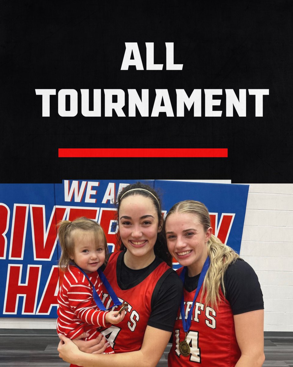 Congratulations Dalia and Kenzie for earning All-Tournament honors at Riverton Christmas Classic. Dalia was also named MVP of the tournament. Proud of you both.