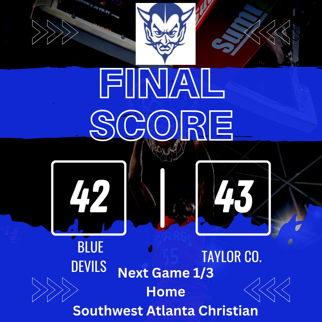 Great win by our JV Blue Devils, Keep building! Ⓜ️

Tough loss for our Lady Angels and Blue Devils! Ⓜ️